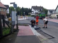 Bauarbeiten am Dalles - Mai 2018