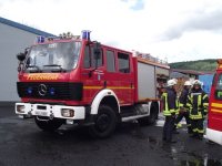 Großübung der Wächtersbacher Feuerwehren am 14.07.2012