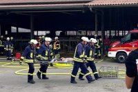 Feuerwehrübung am 26.08.2022 auf dem Birkenhof