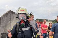 Feuerwehrübung am 26.08.2022 auf dem Birkenhof