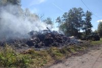 Großfeuer bei Kinzighausen, 12.07.2022