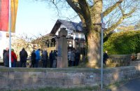 Gedenkfeier am Volkstrauertag 2018 am Denkmal in Neudorf