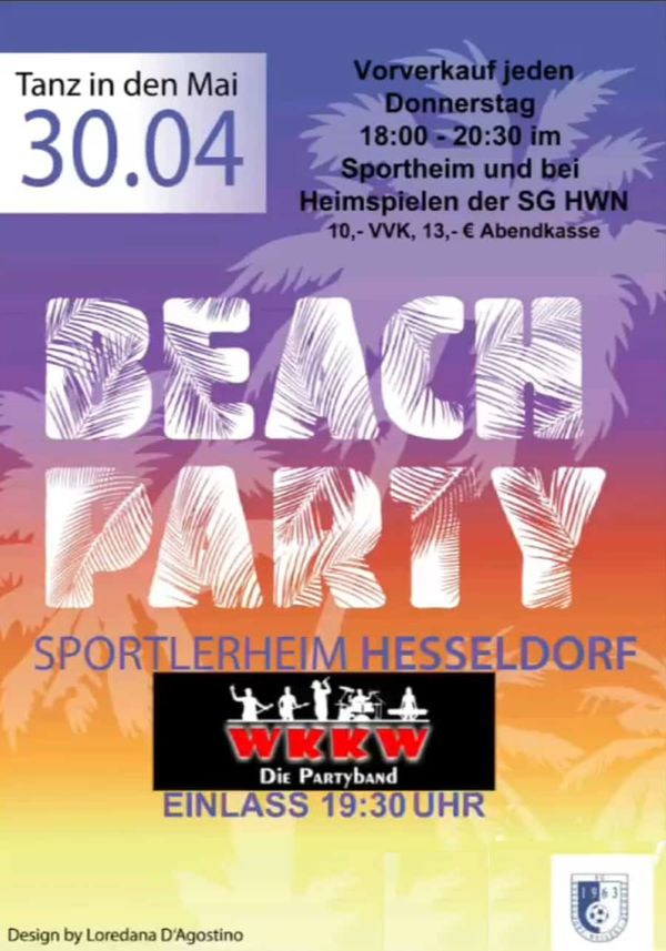 Beachparty mit WKKW