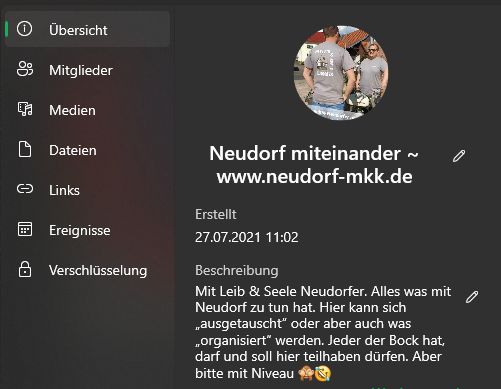 WhatsApp-Gruppe "Neudorf miteinander" WhatsApp-Gruppe "Neudorf miteinander"