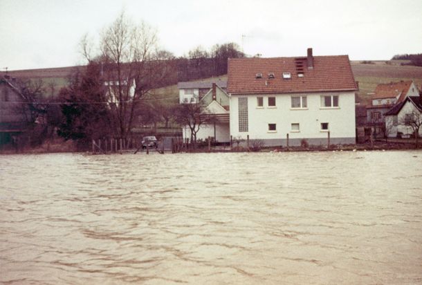 Hochwasser Winter 1969