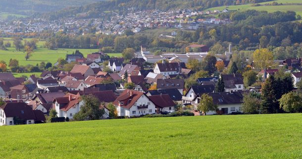 Panorama von Neudorf (Ausschnitt)