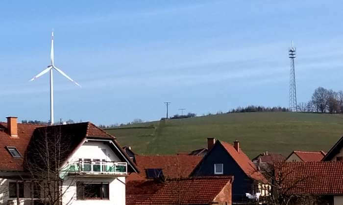 Neuer Funkturm am 04.02.2019