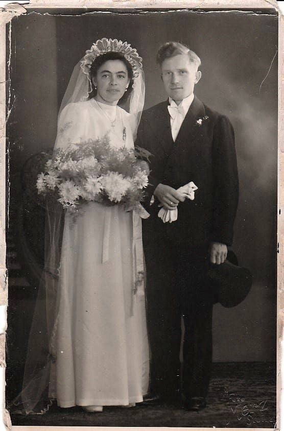 Hochzeit von Maria und Heinz Hamann (1948)