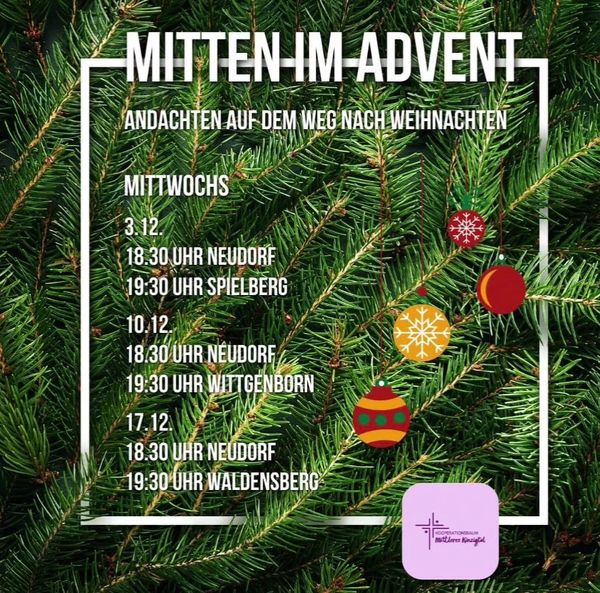 Adventsandachten in Neudorf