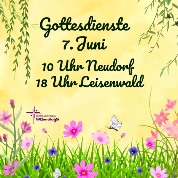 Gottesdienst am 07.06.2026