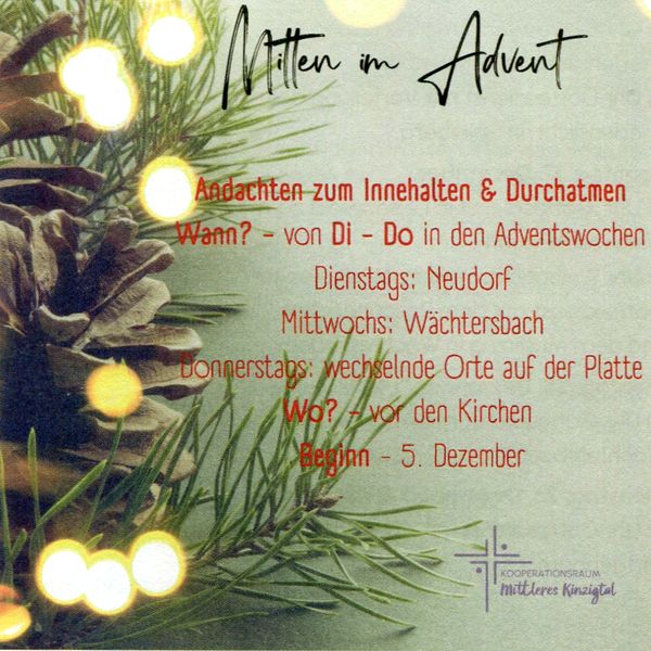 Mitten im Advent 2023