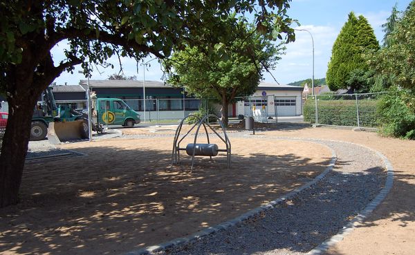 Der neue Spielplatz