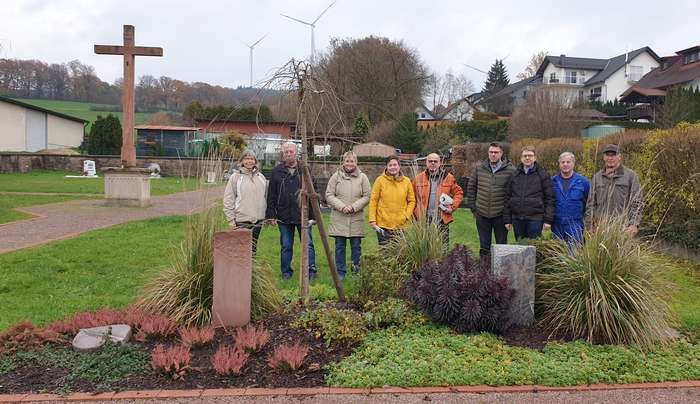 Friedhof Neudorf - Ortsbegehung am 07.12.2022