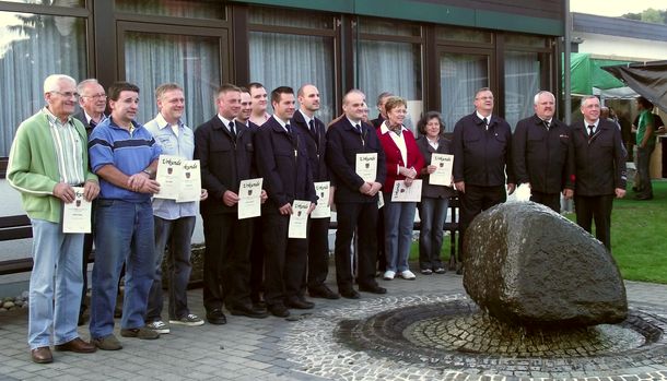 90 Jahre FFW  -  Ehrungen