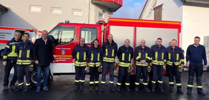 Auslieferung Feuerwehrfahrzeug (Dezember 2021)