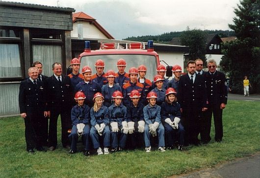 Gründung der Jugendfeuerwehr