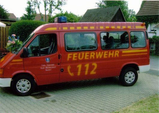 Übergabe Ford Tourneo 2005