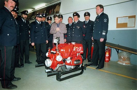 Übergabe TS8-8 der Fa. Rosenbauer