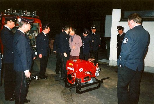 Übergabe TS8-8 der Fa. Rosenbauer