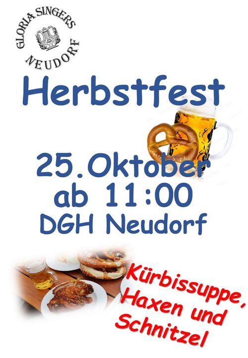 Plakat zum Herbstfest 2026