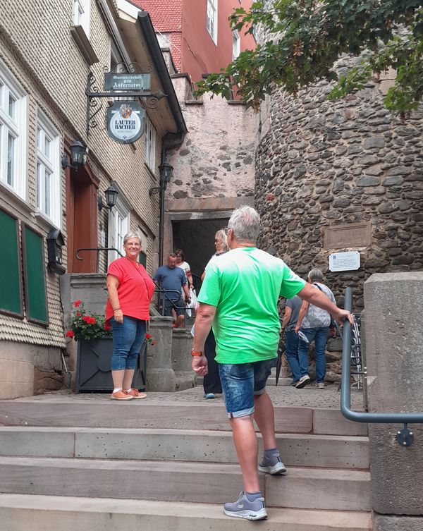 In der Lauterbacher Altstadt In der Lauterbacher Altstadt