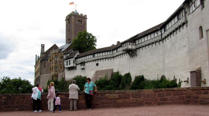 Jagdausflug 2017 - Im Außenbereich der Wartburg