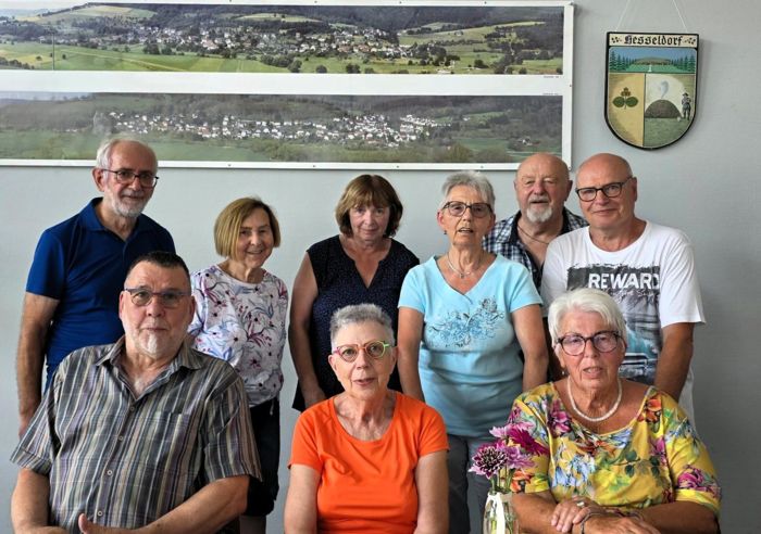 Das Team um Ingrid Müller (vorne rechts)