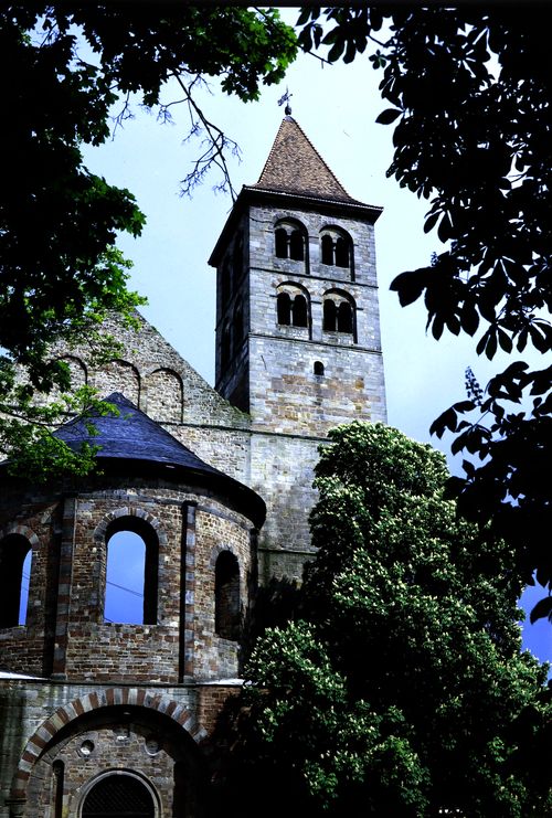 Bad Hersfeld - Apsis der Stiftskirche Bad Hersfeld- Apsis der Stiftskirche - LABW - Staatsarchiv Freiburg W 134 Nr. 113659b