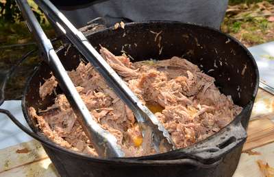 Pulled Pork  - Fertig zum Servieren